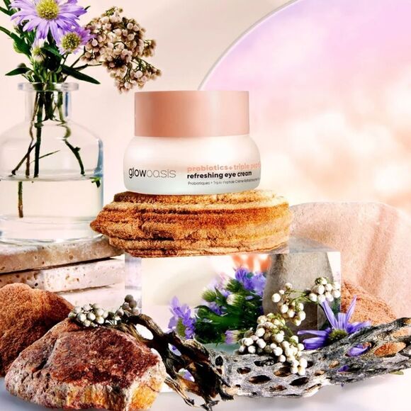 Glowoasis Probiotics + Triple Peptide Refreshing Eye Cream - Picture 4 of 7